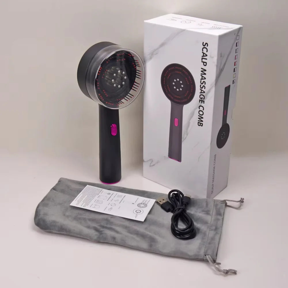 Zulfé Z3 - 3 in 1 Scalp Massager with Red Light Therapy