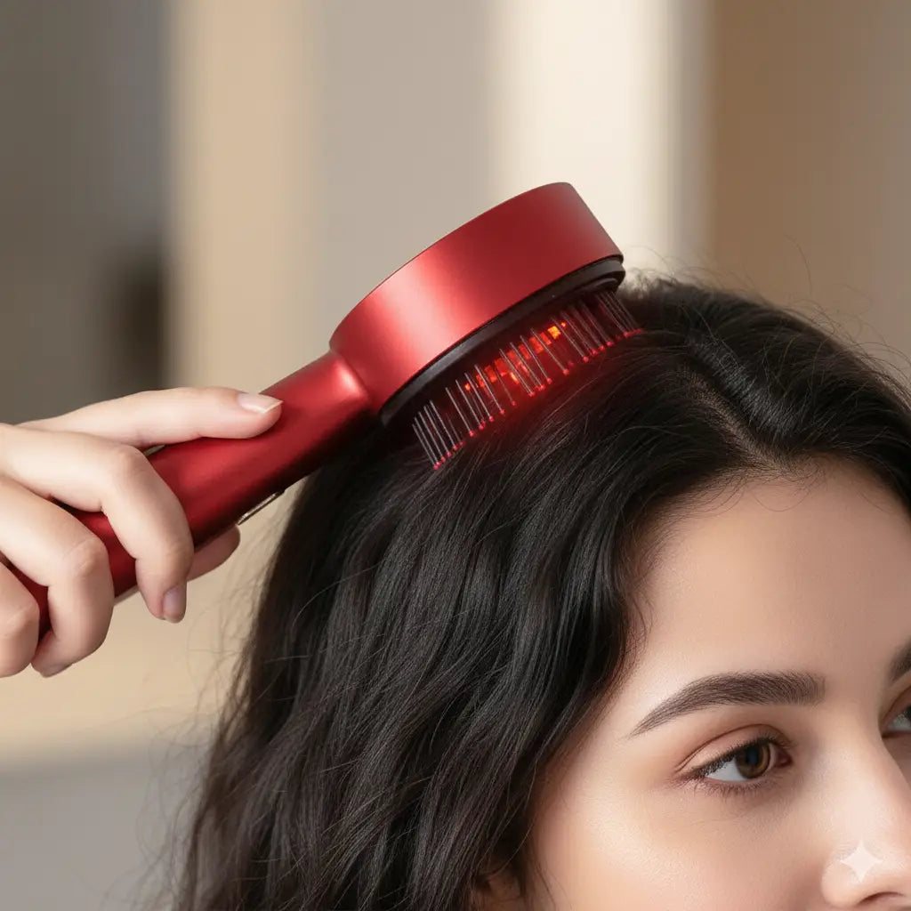 Zulfé Z3 - 3 in 1 Scalp Massager with Red Light Therapy