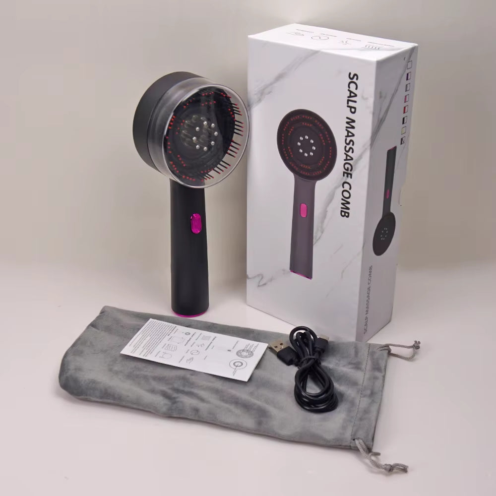 Zulfé Z3 - 3 in 1 Scalp Massager with Red Light Therapy