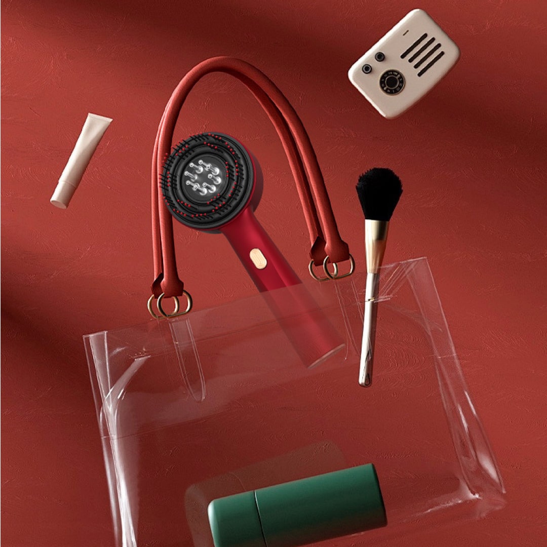 Zulfé Z3 - 3 in 1 Scalp Massager with Red Light Therapy