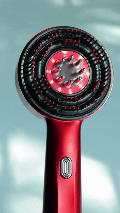 Zulfé Z3 - 3 in 1 Scalp Massager with Red Light Therapy