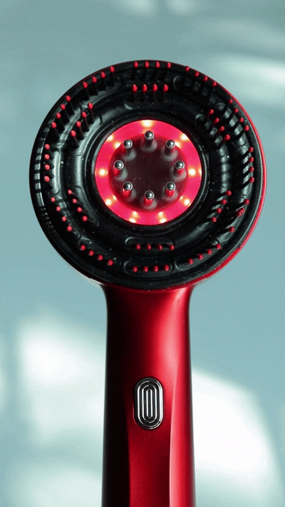 Zulfé Z3 - 3 in 1 Scalp Massager with Red Light Therapy