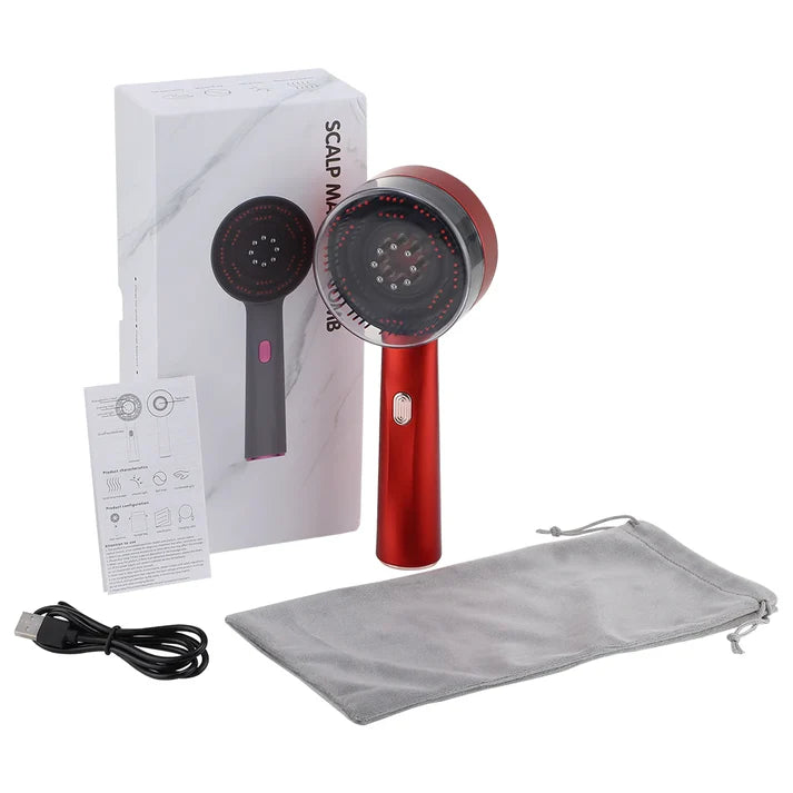 Zulfé Z3 - 3 in 1 Scalp Massager with Red Light Therapy