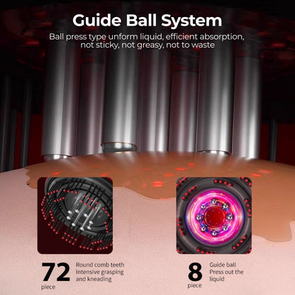 Zulfé Z3 - 3 in 1 Scalp Massager with Red Light Therapy